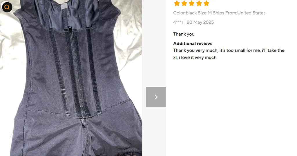 Women's Lace-Trimmed Shapewear Bodysuit - Tummy Control Corset with Adjustable Straps & Zipper, Black, Comfortable