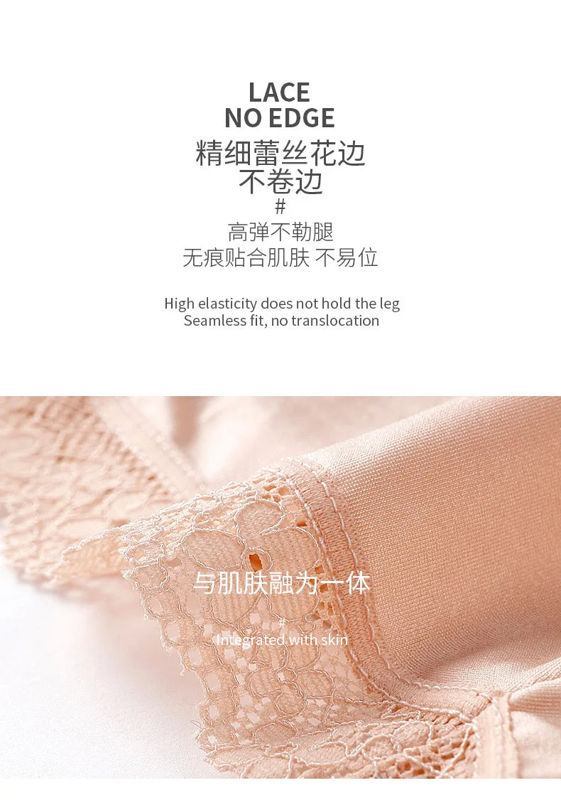 New Women's Underwear Sexy Lace Panties Fashion Hollow Out Comfort Briefs Low Waist Seamless Underpants Female Sesy Lingerie