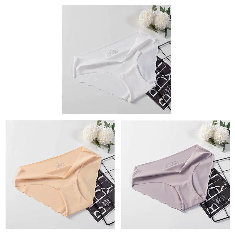 3PCS Women's Panties Seamless Underwear For Woman Sexy Lingerie Briefs Female Lingerie 3 Pcs/set Comfort Women Underwear
