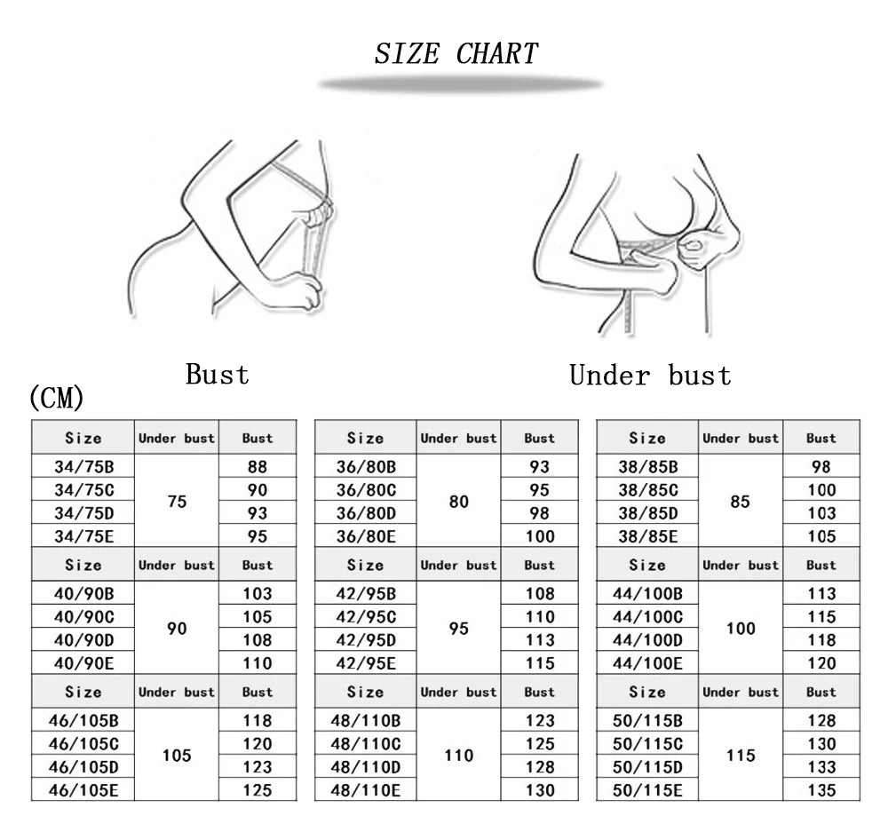 Underwear For Women Sexy  Lace Push Up Bralette Section Breathable Female Large Underwear Set  Plus Size Lingerie Bra
