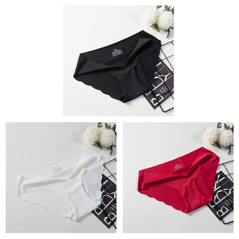 3PCS Women's Panties Seamless Underwear For Woman Sexy Lingerie Briefs Female Lingerie 3 Pcs/set Comfort Women Underwear