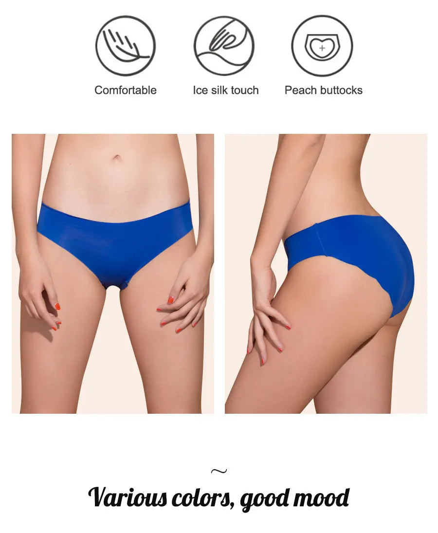 3PCS Women's Panties Seamless Underwear For Woman Sexy Lingerie Briefs Female Lingerie 3 Pcs/set Comfort Women Underwear