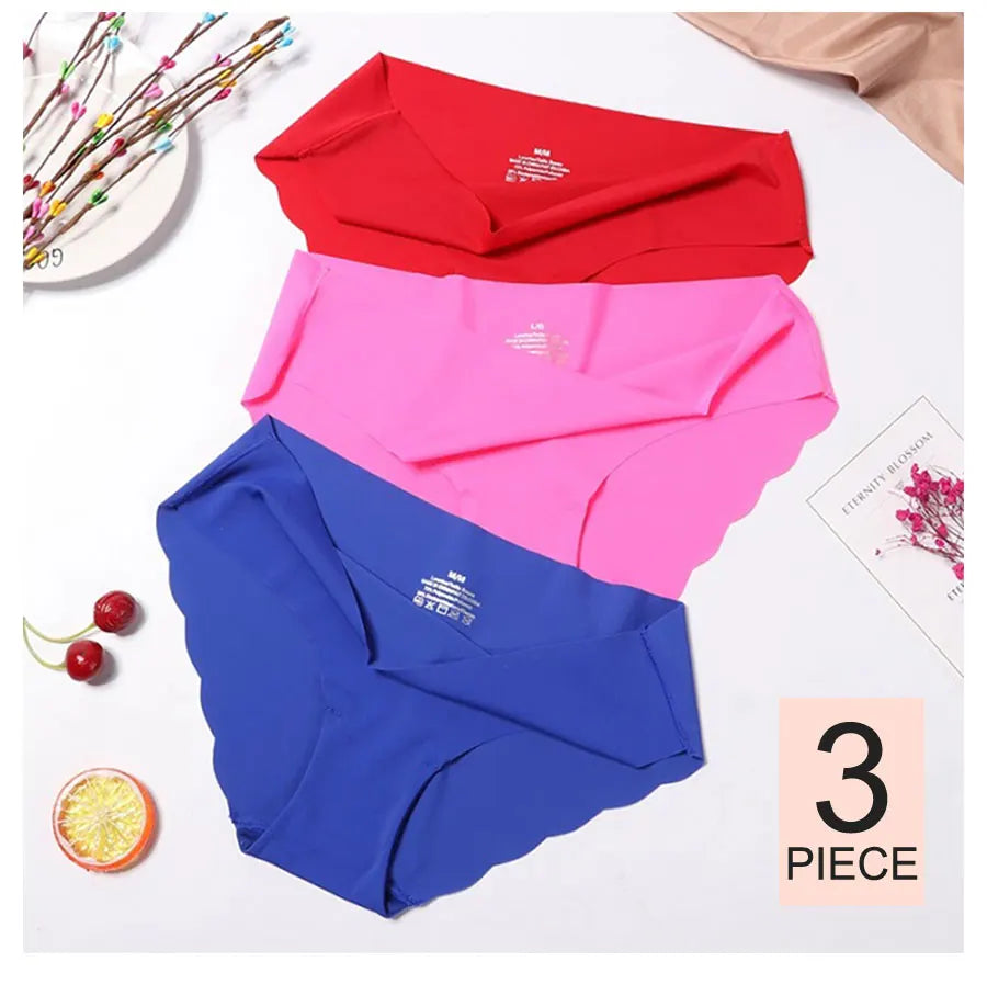 3PCS Women's Panties Seamless Underwear For Woman Sexy Lingerie Briefs Female Lingerie 3 Pcs/set Comfort Women Underwear