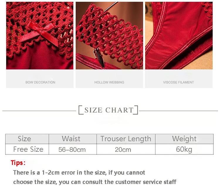 Women's Lace Underwear Thin Drawstring Cross Hollow Sexy High Elastic Mid-Waist Sexy Panties Women Erotiic Underwear Woman