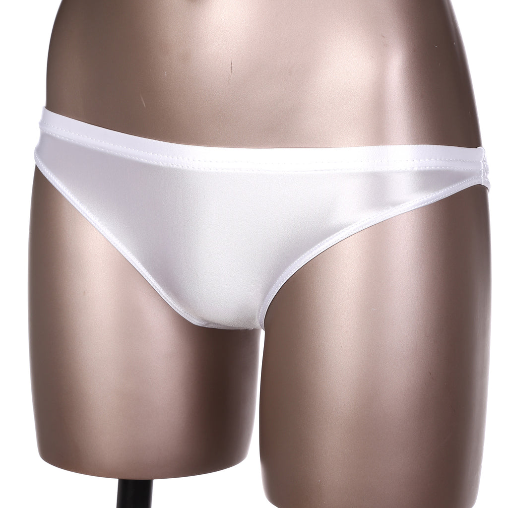 Womens Glossy High Cut Bodysuit Sexy Sleeveless Backless One-piece Swimwear Sports Workout Fitness Gymnastics Leotard Swimsuit