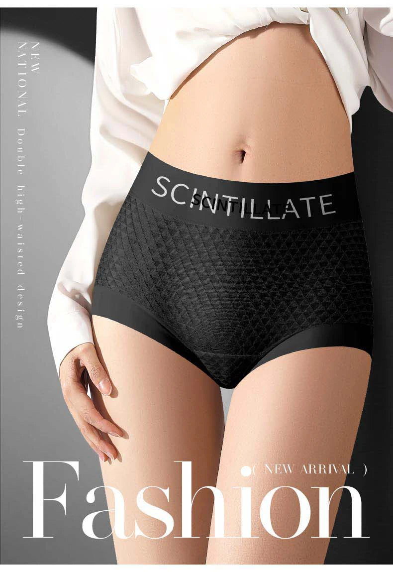 Sports Underwear for Women Fashion Women's Panties Set Pack Underwear Woman Ice Silk Lingerie Sexy Briefs Plus Size Underpants