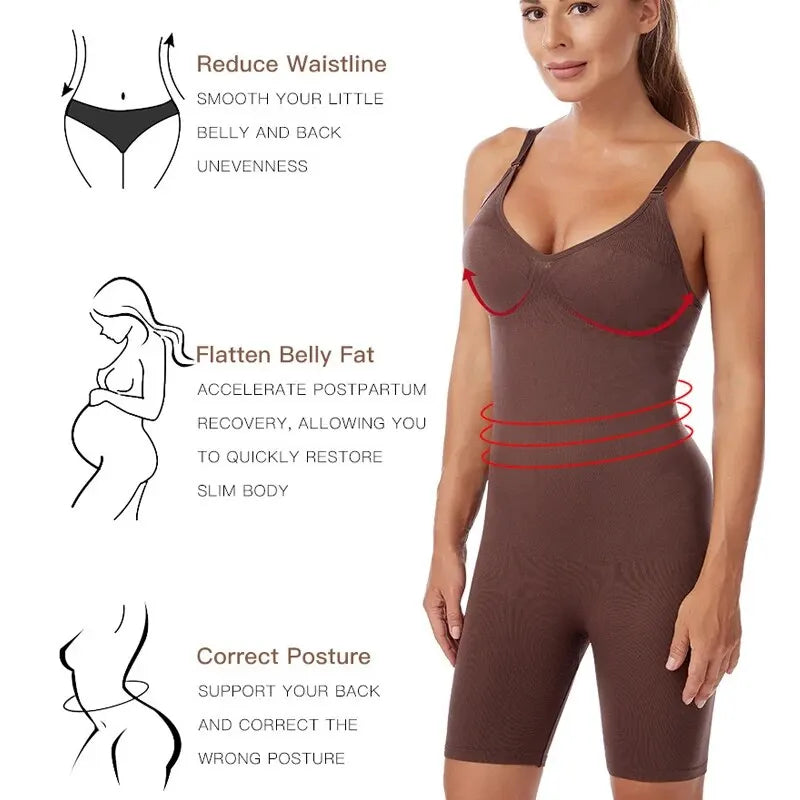 One-piece Shapewear women's slimming pants Hip Lift Shapewear elastic corset body piece
