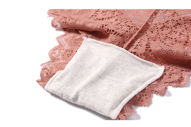 Sexy Panties For Women Low Waist Underwear Transparent Lace Briefs Breathable Soft Lingerie Female Underpants Sexy Woman's Panty
