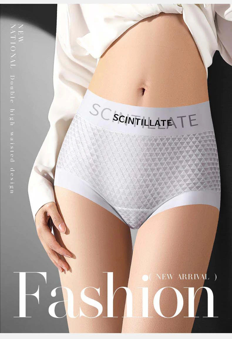 Sports Underwear for Women Fashion Women's Panties Set Pack Underwear Woman Ice Silk Lingerie Sexy Briefs Plus Size Underpants