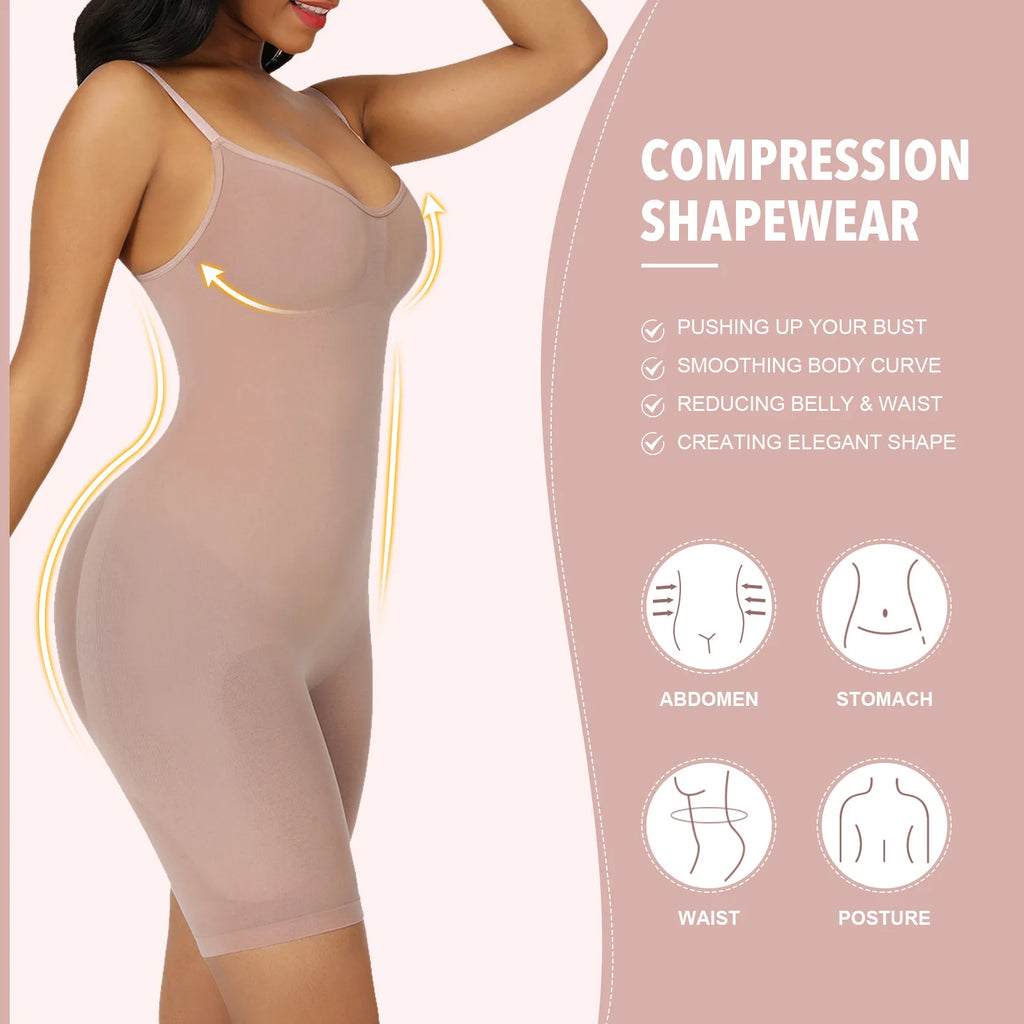 Shapewear Bodysuit Full Body Shaper For Women Waist Shaper Bodysuit Push Up Corset Waist Trainer Tummy Control Underwear