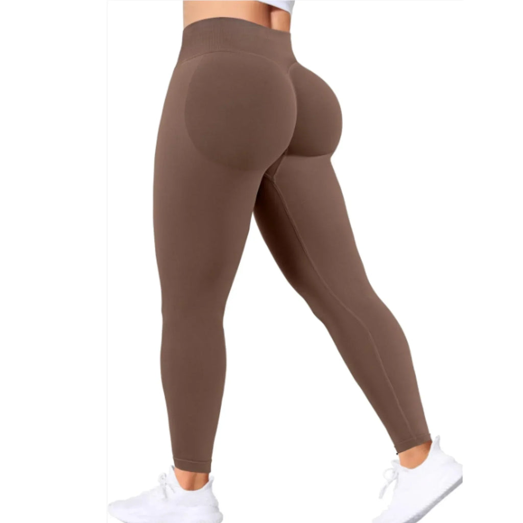 Summer Women's Gym Yoga Exercise Pants Three Leg Waist Tight and Sexy Hip Lifting Seamless Pants Fitness Exercise Yoga Pants