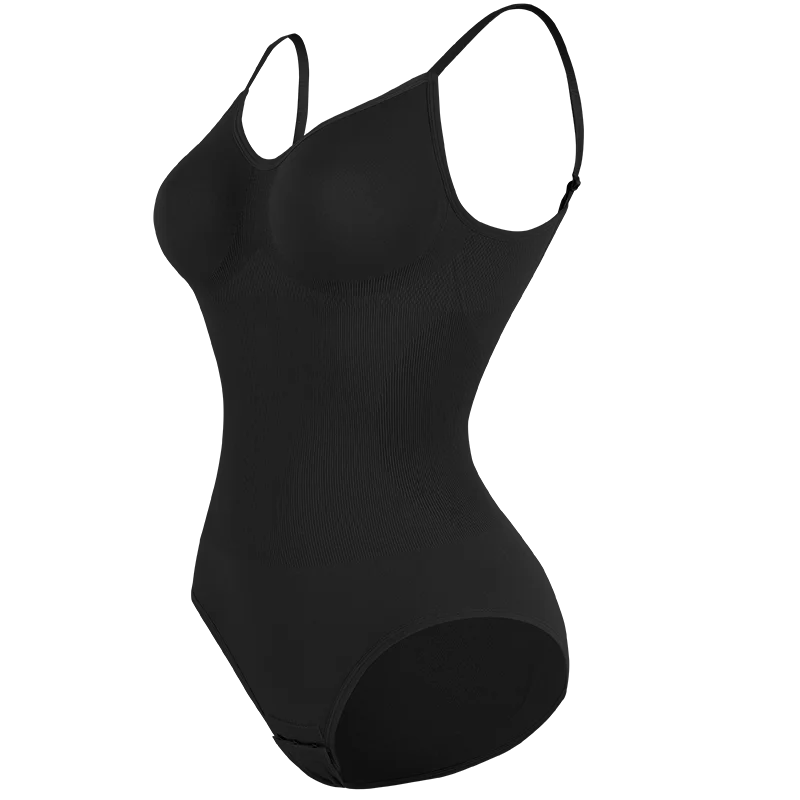 Low Back Bodysuits Shapewear for Women Open Crotch Body Shaper Seamless Tummy Control Push Up Corset Tank Top Backless Underwear