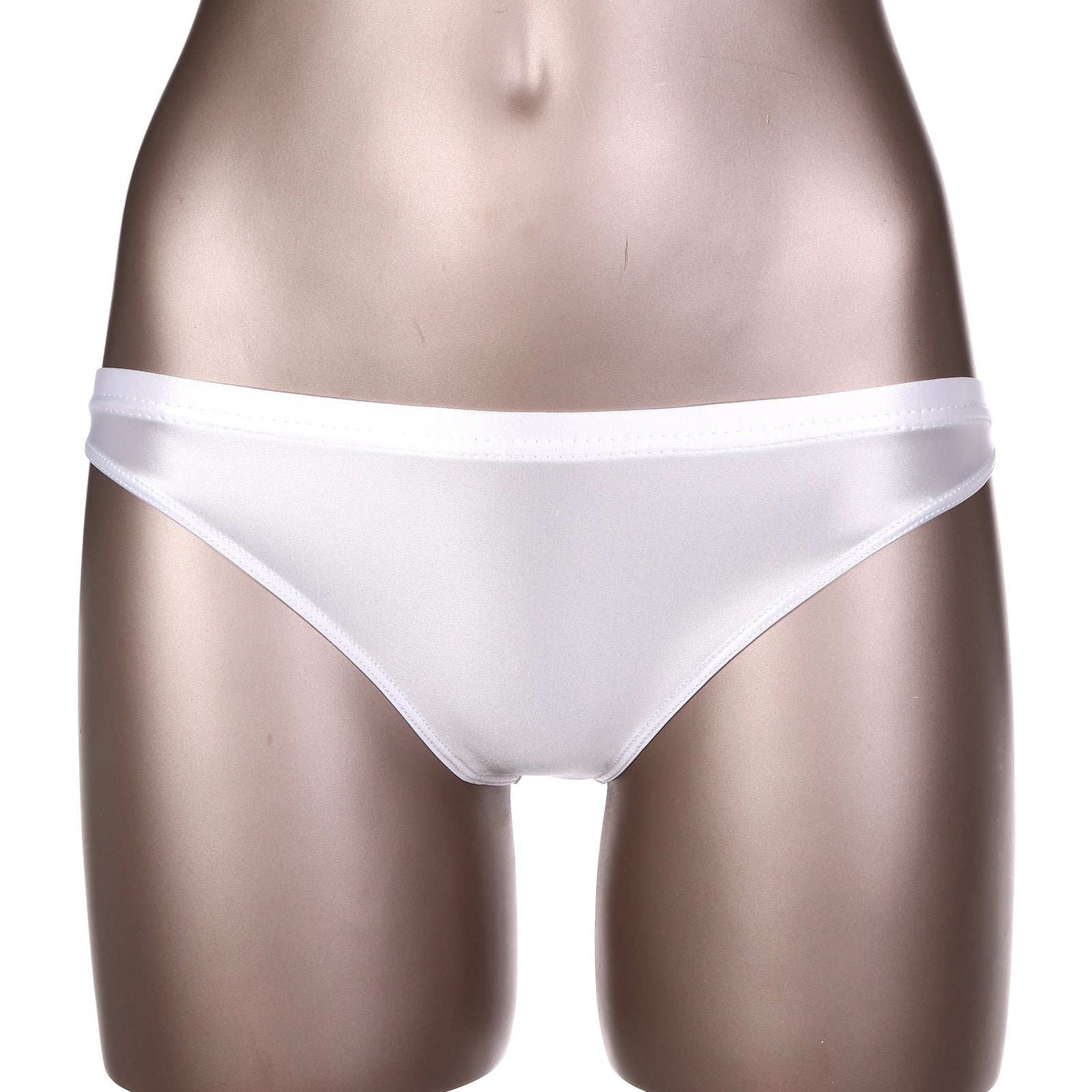 Womens Glossy High Cut Bodysuit Sexy Sleeveless Backless One-piece Swimwear Sports Workout Fitness Gymnastics Leotard Swimsuit