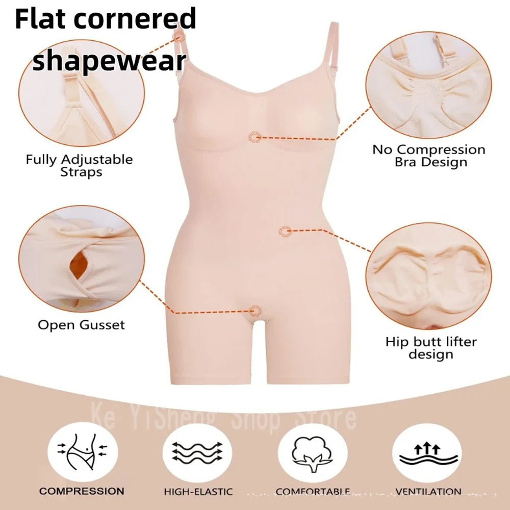 One-piece Shapewear women's slimming pants Hip Lift Shapewear elastic corset body piece