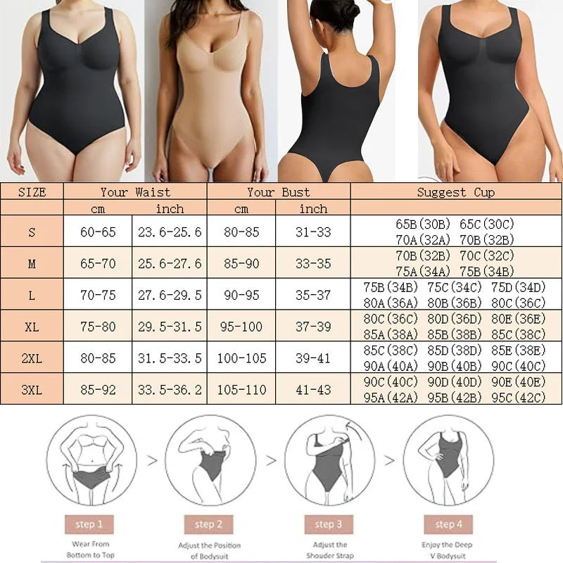 Dimmkof Wide Straps Tank Top Shaper Bodysuit Shapewear Tummy Control Tanks Bodysuit Body Shaper Top Going Out Shaper Bodysuits