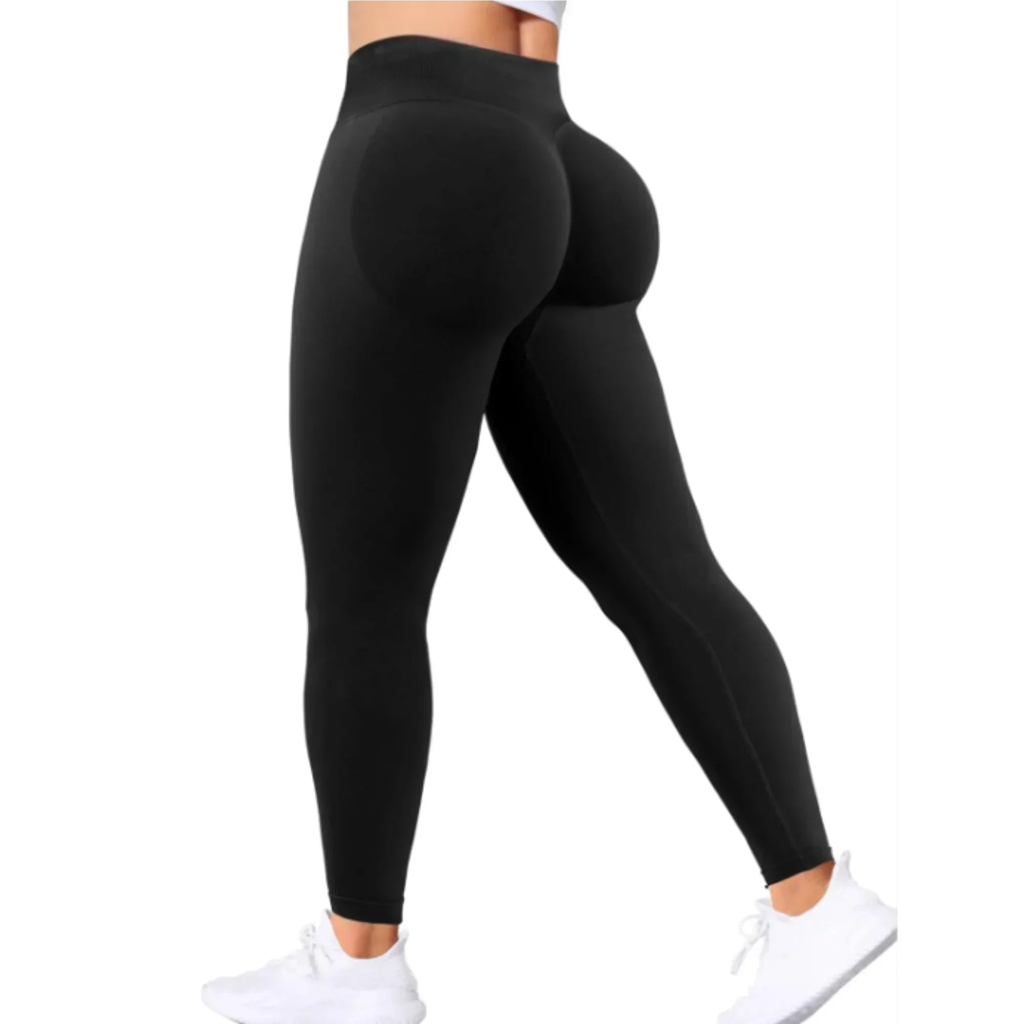 Summer Women's Gym Yoga Exercise Pants Three Leg Waist Tight and Sexy Hip Lifting Seamless Pants Fitness Exercise Yoga Pants