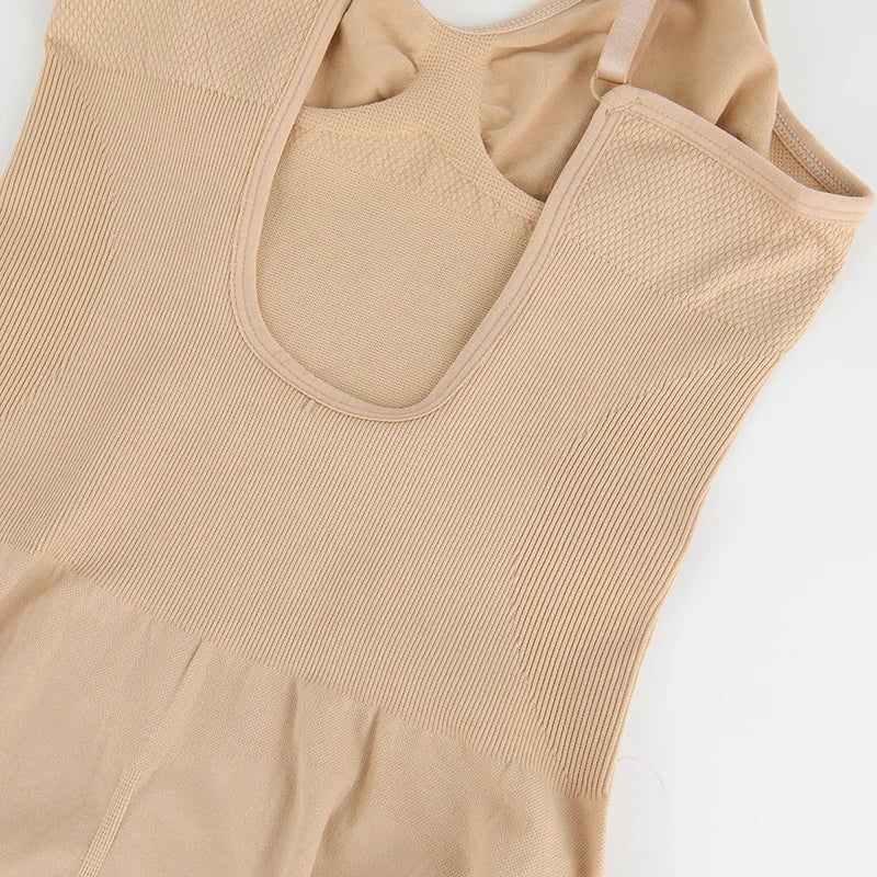 Low Back Bodysuits Shapewear for Women Open Crotch Body Shaper Seamless Tummy Control Push Up Corset Tank Top Backless Underwear