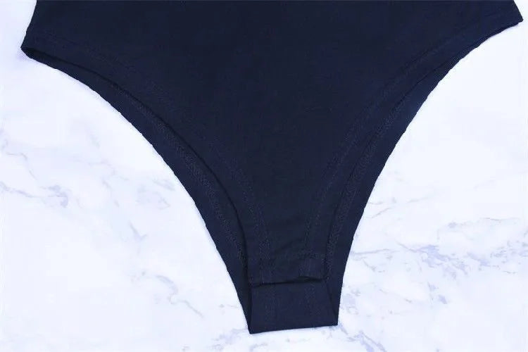 Bodysuit Hot Girl Sexy Spice Basic High-Neck Elastic Slim-Fit Fashion Long-Sleeved Bodycon Top innerwear Solid Base Layer Shirt