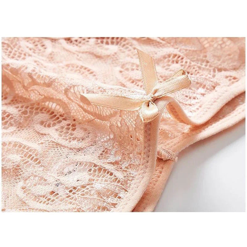 Panties Underwear Woman Sexy Lace Briefs Breathable Female Panty knickers Set Transparent Underpants 6 Pcs/lot