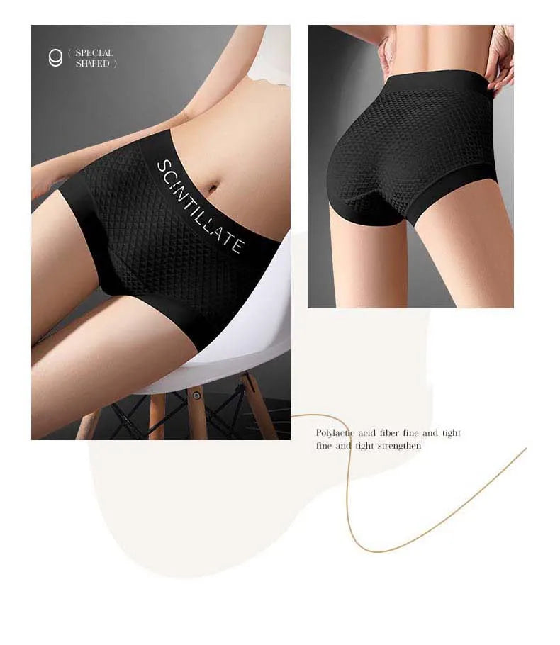 Sports Underwear for Women Fashion Women's Panties Set Pack Underwear Woman Ice Silk Lingerie Sexy Briefs Plus Size Underpants