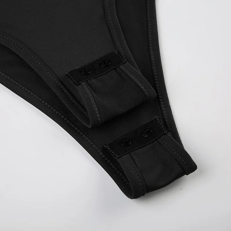 Sweetown Women's Sleeveless Skinny Shirring Bodysuit Black Spaghetti Strap Solid Simple Basic Sexy Camisole for Vacation