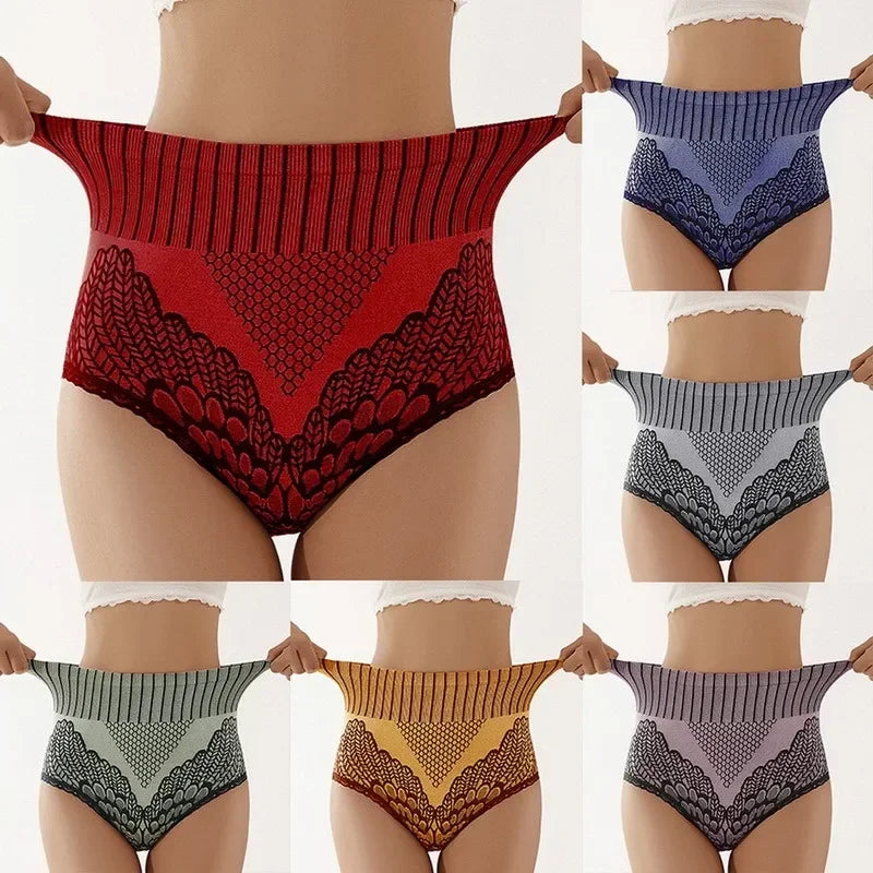 Women Seamless Panties Underwear Female High Waist Brief Hip Lift Underpanties Breathable Underpant Sexy Lingerie Body Shaper