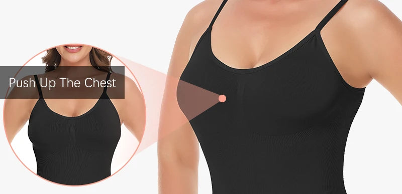 Bodysuit Shapewear Women Full Body Shaper Tummy Control Butt Lifter Corset Tank Tops Abdomen Slimming Waist Trainer Underwear