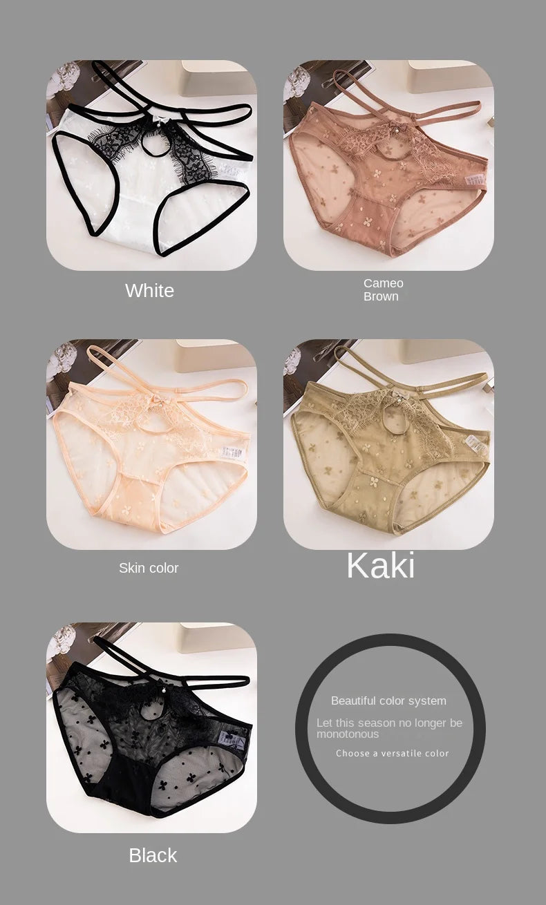 sexy underwear for woman Lace mesh panties brazilian panties Seamless panties for women Lingerie Female Underwear String Briefs
