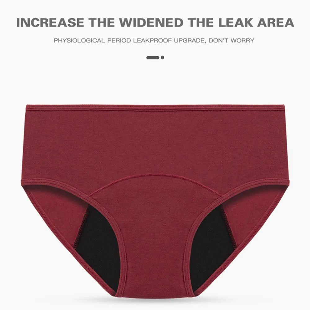 Very Abundant Menstrual Panties Woman Breathable Women's cotton briefs Low Waist Physiological Period Underwear For Women