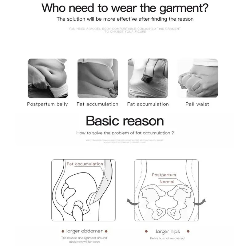 One-piece Shapewear women's slimming pants Hip Lift Shapewear elastic corset body piece