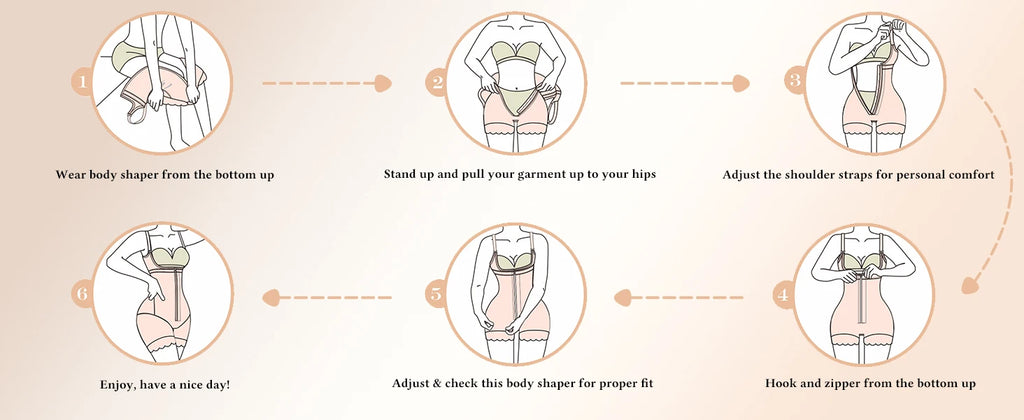 Women's Lace-Trimmed Shapewear Bodysuit - Tummy Control Corset with Adjustable Straps & Zipper, Black, Comfortable