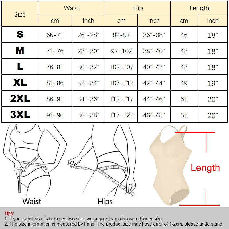 Bodysuit Shapewear Women Full Body Shaper Tummy Control Butt Lifter Corset Tank Tops Abdomen Slimming Waist Trainer Underwear