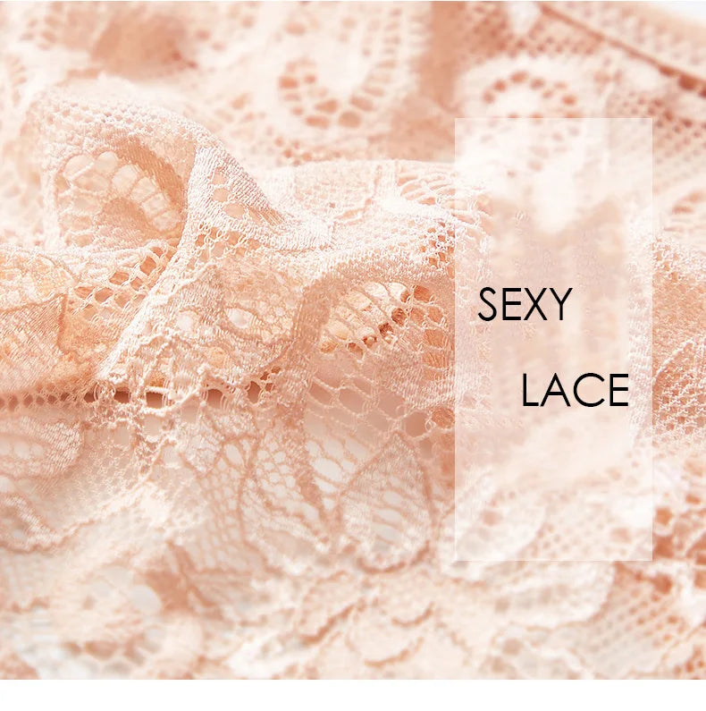 Panties Underwear Woman Sexy Lace Briefs Breathable Female Panty knickers Set Transparent Underpants 6 Pcs/lot