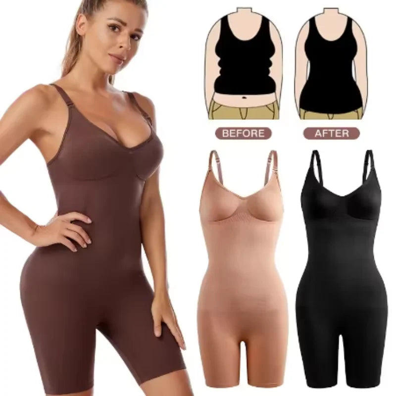 Shapewear Bodysuit Full Body Shaper For Women Waist Shaper Bodysuit Push Up Corset Waist Trainer Tummy Control Underwear