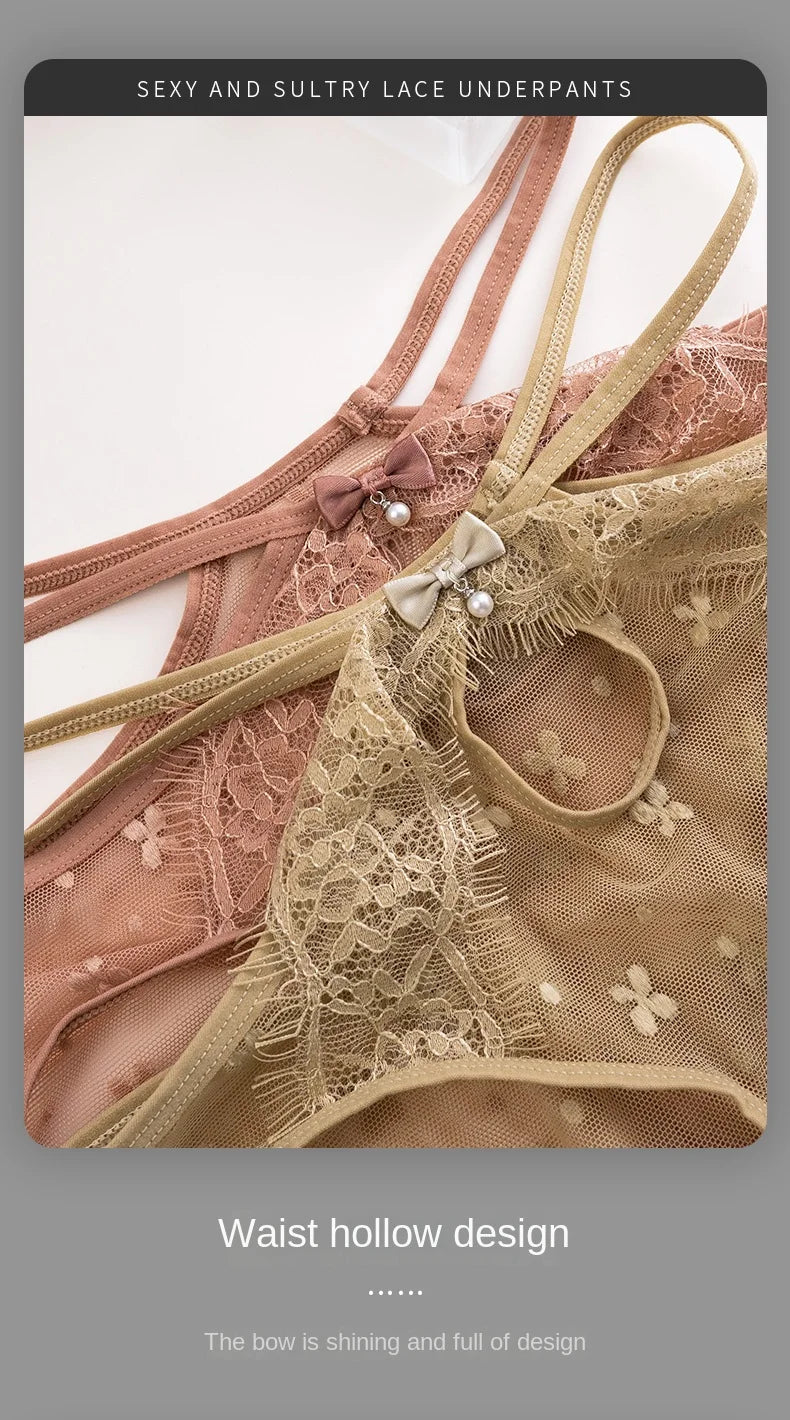 sexy underwear for woman Lace mesh panties brazilian panties Seamless panties for women Lingerie Female Underwear String Briefs