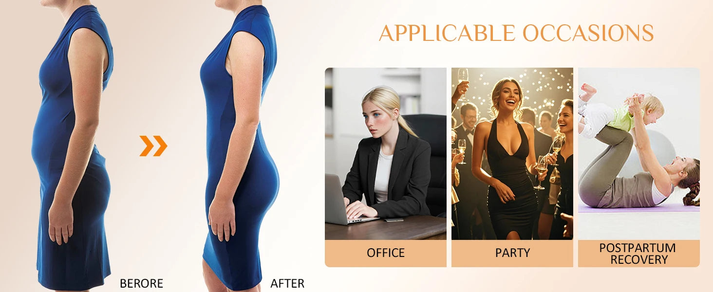 Women's Lace-Trimmed Shapewear Bodysuit - Tummy Control Corset with Adjustable Straps & Zipper, Black, Comfortable