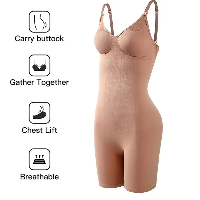 One-piece Shapewear women's slimming pants Hip Lift Shapewear elastic corset body piece